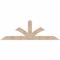 Ekena Millwork Richland Smooth Timber Gable Bracket, Douglas Fir, 84"W x 28"H x 3 1/2"D x 5 1/2"F, 8/12 Pitch GBW084X28X0406RIC00SDF - alternate 1